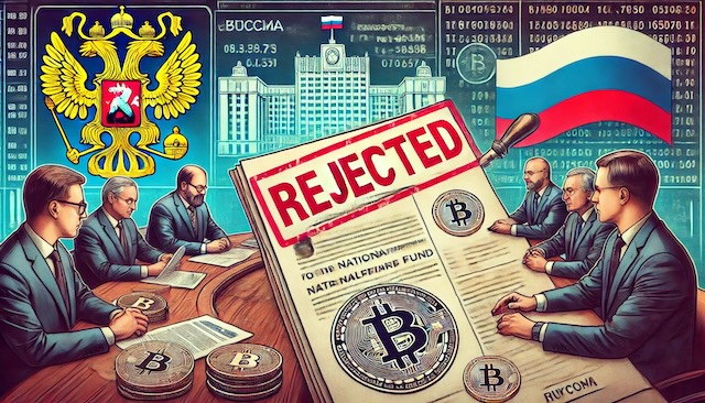 Russia’s Finance Ministry Rejects Crypto for National Welfare Fund