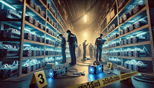 Thai Police Seize 63 Illegal Crypto Mining Machines in Pathum Thani