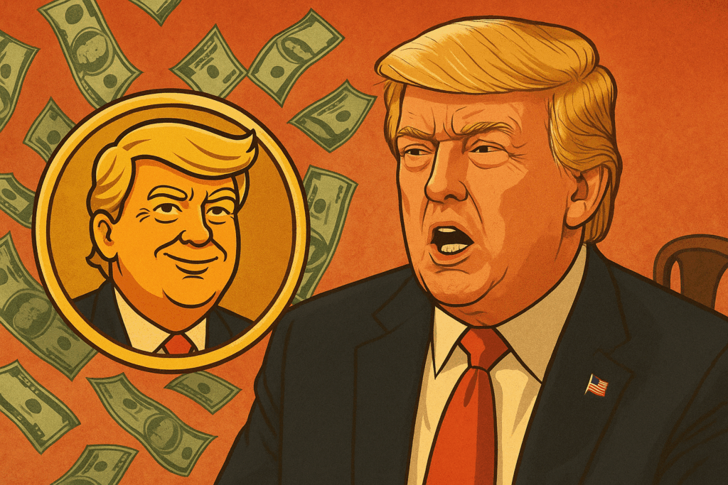 Crypto News Trump’s Memecoin Mania- Investors Dump After Dinner Deal