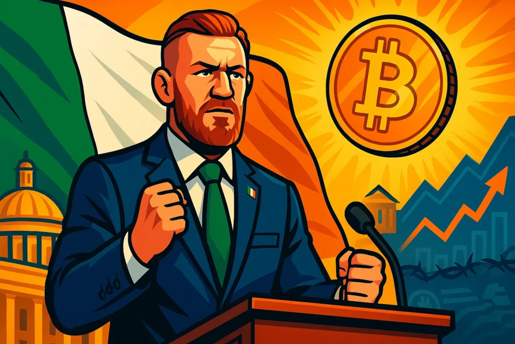 Conor McGregor Proposes Irish Bitcoin Reserve Crypto Junction News