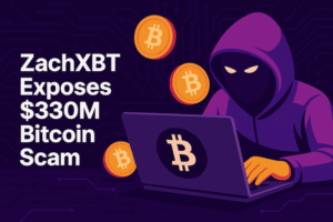 Crypto Junction ZachXBT Exposes 330M Bitcoin Scam