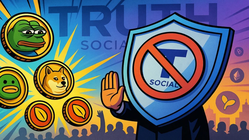 Truth Social Says No To Meme Coins Crypto Junction News